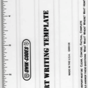 Pocket Size Report Writing Template